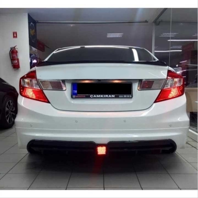 HONDA CIVIC FB7 2012-2015 IÇIN UYUMLU RR ARKA TAMPON TEK CIKISLI